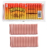 [옐로가든] 사조오양 캔터키후랑크 소세지 1kg, 후랑크소세지 1kg*10개 1BOX