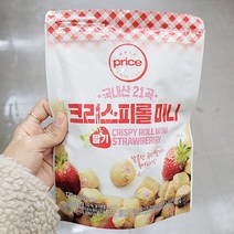 국내산 21곡 크리스피롤 미니 딸기 120G X 3개, 단품, 단품