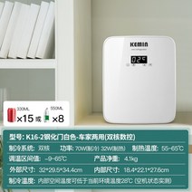 코민 미니 냉장고 자동차 소형 렌탈 사무실 1 인용 냉동 휴대용, K16/13L  듀얼 코어 CNC 화이트
