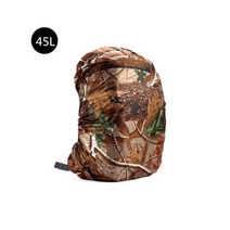 위장 레인 코트 커버 가방 35l/45l/50-60l 방수 스포츠 여행 캠핑 배낭 보호, 45L3, 45L3