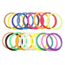 GHSHOP 20pcs PLA 3D 프린터 필라멘트 고정밀 직경 필라멘트