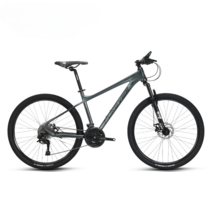 가성비 MTB 사이클 입문용 가벼운 학생 자전거 초등학생 중학생 성인 소형 알루미늄, 27단, 27.5인치, 스페이스 그레이(27단 디스크)
