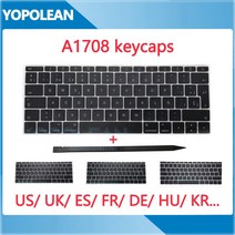 숫자왼쪽키보드 왼손잡이 마우스 키보드 숫자패드 새로운 키 키 캡 키 캡 Macbook Pro Retina 13 A1708 미국 영국 프랑스어 스페인 키보드 2016 년 말 2017, [14] Korean