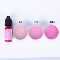 비누만들기 비누키트24 색 수지 안료 액체 DIY 양초 에폭시 금형 공예 비누 10ml, 06 F