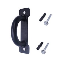 스쿼트 랙 운동 기구 랙용 배틀 로프 앵커 헤비 메탈 브래킷 벽걸이 밴드 근력 훈련 시스템 장비, [01]  wall