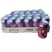 블랙자두340ml 2박스(24캔x2), 340ml, 48개