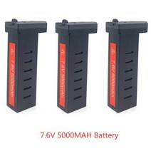 SG908MAX SG908 MAX RC 드론 예비 부품 7.6V 3400MAH 5000MAH 배터리/암/USB/프로펠러/장애물 회피 최대 배터리, 7.6V 5000MAH 3