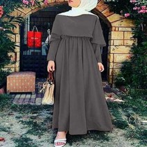 ZANZEA 무슬림 여성 드레스 두바이 터키 히잡 드레스 카프탄 긴팔 프릴 터키 아바야 선드레스 로브 여름 패션