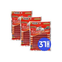 헬로도기 후레쉬소세지 소고기 8Px3봉저지방저단백, 헬로도기 후레쉬소세지 소고기 8