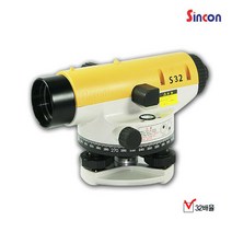 수평작업 32배율 방수 레벨기 단품 레이져수평계/레이져줄자/자동레벨기/오토레벨기/측량기/토지측량/건설현장/설비, 단일 수량