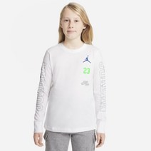 [나이키] 키즈긴팔티 NQJ DV0883-100 JDB JORDAN SWITCH LS TE