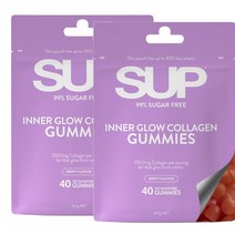 호주 SUP Inner Glow Collagen 이너 글로우 콜라겐 구미 40정, 2팩