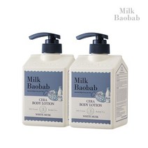 밀크바오밥 세라 바디로션 베이비파우더 600ml 1+1, 1세트