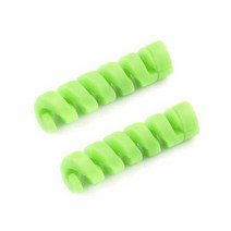 애플 아이폰 호환 8 X 라이트닝 USB 충전기 케이블 휴대 전화 액세서리 2Pcs 보호 보호기, [05] Green
