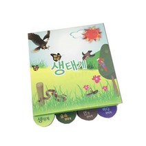 5인 초등과학 생태계 학습카드 관찰 보고서 생물과환경 교구 연못 과학놀이 창작 숲속 학생 어린이