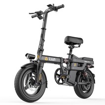 접이식 배달 전기자전거 2인승 출퇴근 전동자전거, 상세이페이지 참고, F9고정속크루즈15AH1충전약75km48V