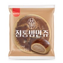삼립 학교 학원 회사 아침 야식 삼립 정통 밤만쥬 100입 빵 도넛 만쥬 브레드 간식, 10세트