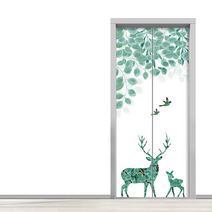 D대형 엘리베이터 문 리폼 스티커 필름 대형 시트지, 단품