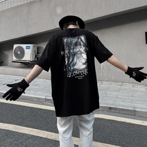 트라이벌 복싱 박재범 힙합 반팔 티셔츠 노토리어스 힙합옷 빈티지 2XL 아메카지 중학생 십자가