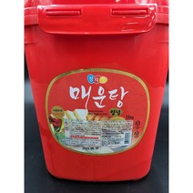 무아식품 청지기 매운탕 양념 (말통) 13kg *무료배송 / 업소용 해물탕 서더리탕 만능양념장 찌개