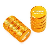 혼다 CBR1000RR CBR 1000RR 1000 RR SP 20042021 2005 2006 2016 2017 오토바이 CNC 알루미늄 휠 타이어 밸브 캡 커버, Glod