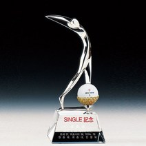 이글메탈 트로피 골프패 싱글 홀인원 기념패, 단품