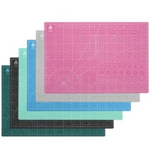 커팅 패드 깔판 식탁 논슬립 사무실 아날로그 교무실 학교 학원 기스 보호 스크래치 오피스 칼받침 책상 고무판 재단판 매트 데스크 미끄럼방지 칼질 자를때 커터칼(30X45하늘), 올리브