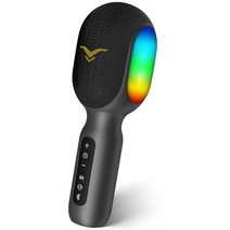 스테이지사운드 블루투스 전문 노래방 마이크+파우치 건메탈 그레이, 건 배럴 그레이