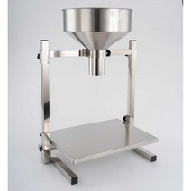 스탠드 깔때기 큰 식당 재료 소분 포장 업소용 정량 계량 고정 받침, 03 4cm콘센트+고급랙+높은깔때기