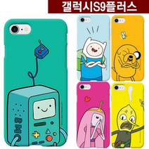 갤럭시S9플러스 어드벤쳐타임 슬림 하드케이스 G965, 레몬그랩, 없음