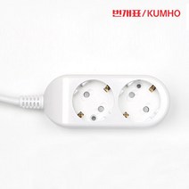 금호전기 번개표 멀티탭 일반형 2구 1.5M 멀티콘센트, 단품, 단품