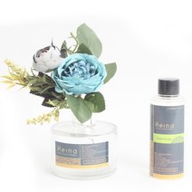 아도라하우스 레이나퍼퓸 장미와동백 투명 플라워디퓨저 150mlx2, 불가리아로즈 라벤다