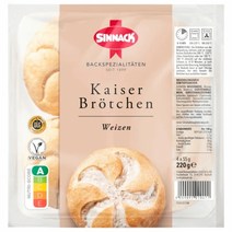독일빵 Sinnack 카이저 브로첸 4개입 220g