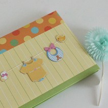 트윈링 베이비 초음파 포토북 포토앨범 성장앨범 아기앨범 20x14cm (4x6/포켓식)