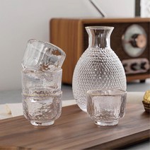 홈파티용 글라스 막걸리잔 술병세트 캠핑잔 원샷잔, 술잔(30ml) 4P