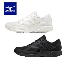 미즈노 맥시마이저 24 발볼넓은 초경량 마라톤화 조깅화 런닝화 헬스장 운동화 화이트 블랙