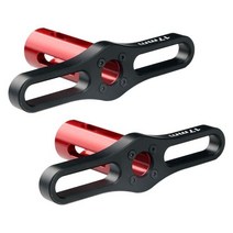 트랙사스엑스맥스 rc카 자동차 2X 금속 17MM 휠 너트 슬리브 육각 렌치 도구 18 오프로드 RC 몬스터 트럭 Traxxas X-Maxx SUMMIT E-REVO, [01] Blackred