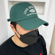 크군 남녀공용 심플 1989뉴욕 자수 볼캡