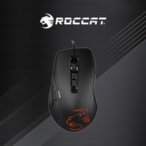 ROCCAT Kone Pure Owl-Eye 게이밍 마우스 (12K DPI), 블랙