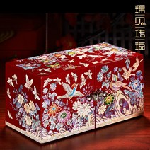 나전칠기 보석함 자개함 원목 악세서리 케이스 목걸이 결혼 선물 동양식 상자, 2번 타입