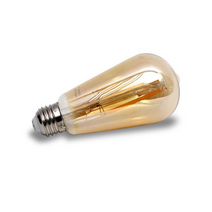 LED 에디슨전구 ST64 3W, 전구색, 4개