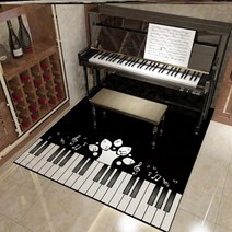 피아노 방진 패드 매트 아파트 방음공사 디지털 소음 흡음 층간 소음 물빨래 가능 장방형, J + 140x160cm