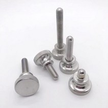 육각 볼트 너트 나사 렌치 304 스테인리스강 하이 스텝 헤드 손 조임 엄지 유리 커튼 벽 조정 M2 M10, M10 (1Pcs), 60mm