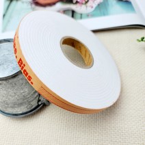 헤세드 1센치폭) 롤 심지테이프, 바이어스형 화이트