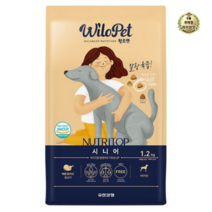 라이브잇 유한양행 윌로펫 뉴트리탑 소프트 사료 시니어, 3세트, 1.2kg, 닭