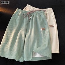 남자 농구 반바지 여름 얇은 레이스 ins 캐주얼 바지에서 드라이 아이스 스피드 러닝 운동을 5부 팬츠다.