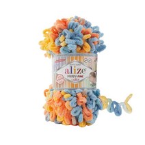 벨벳 자이언트 얀 1kg 보라 네이비 Alize Puffy Fine Color 플러시 격자 무늬 손가락 원사 아미구루미 DIY 아기 니트 스웨터 카디건 스카프 목도리 양말 비니 담, [12] 6314