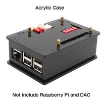 전자 실습 호환 보드 Raspberry Pi HIFI DAC PCM5122 Expansion Board Audio Module for 4/Pi3B+ Plus / Pi3 2B B+, Acrylic Case