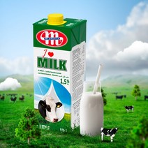 믈레코비타1.5% 멸균우유 1000mlx12입, 상세페이지 참조