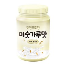 국민프로틴 미숫가루맛 WPI 분리유청단백질 게이너 보충제, 1kg/1개